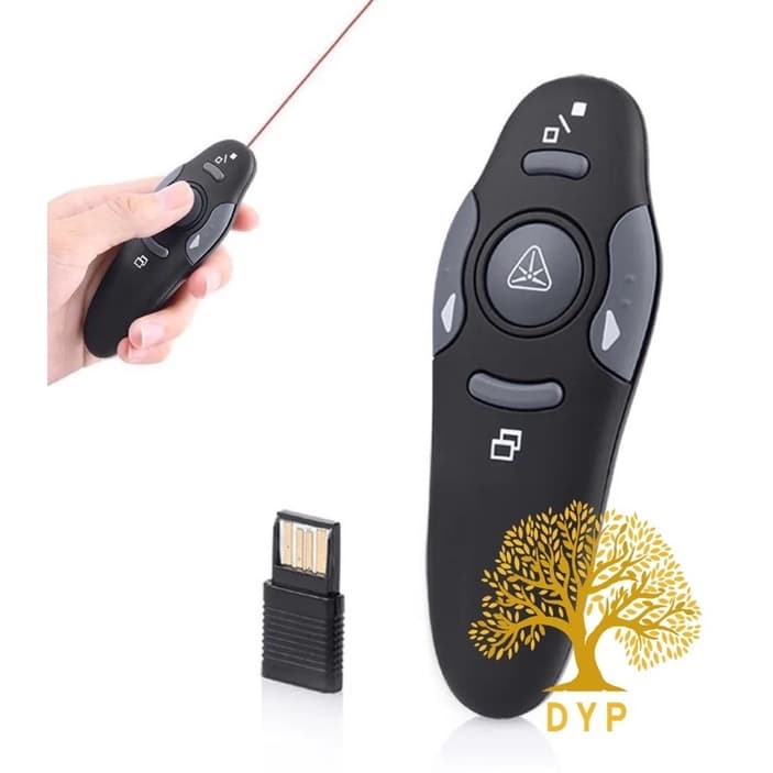 Passador De Slides Apresentador Multimídia Com Laser Pointer