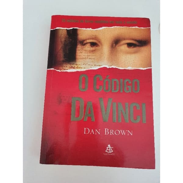 livro, O código da Vinci, Dam Brown.