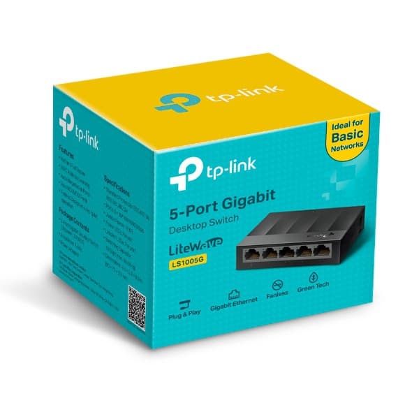 Switch Gigabit de Mesa com 5 portas - LS1005G