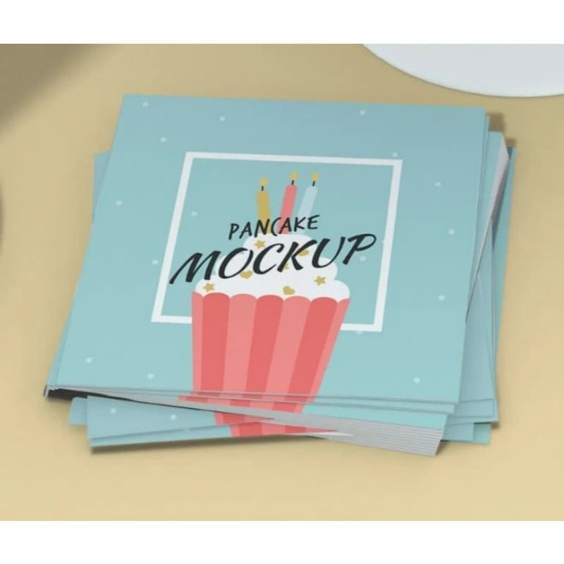 1000x Cartão De Visita Personalizado Mini 43x48mm Couche