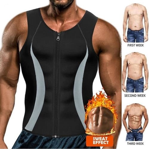 Camisa Térmica Modeladora Queima Gordura Regata Masculino