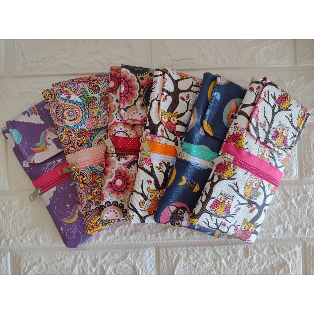 Bolsa de Mão Porta Celular Porta Documentos Carteira Reforçada impermeavel Forrada Feminina