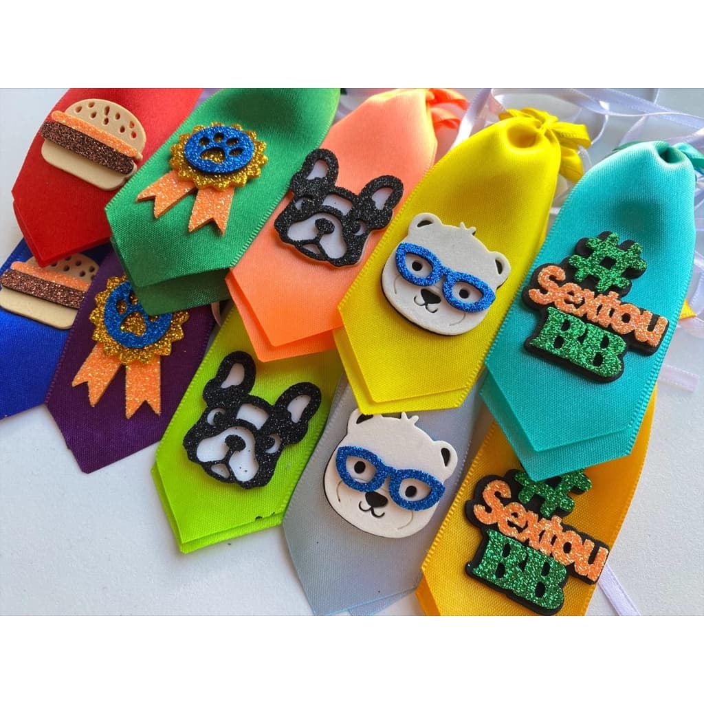 Gravatas Pet 007 - 20 unidades - tamanho M