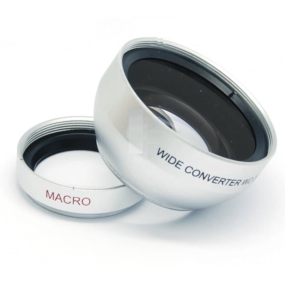 Lente de Conversão Macro e Grande Angular 58mm de 0.68x AF