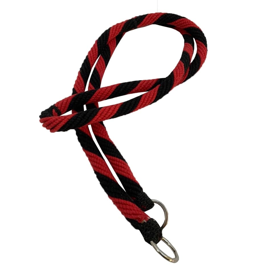 Super Rédea de lã vermelho e preto