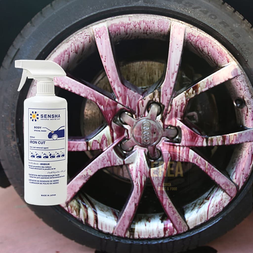 Sensha Iron CUT Limpador De Rodas De Veículos Removedor De Ferro De Carroçaria 400ml 800ml