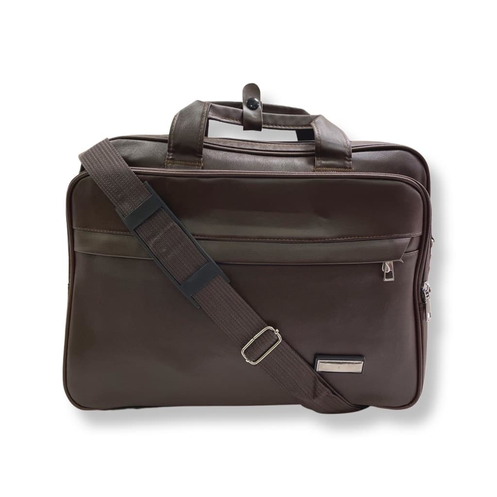 Pasta executiva em couro sintético para notebook