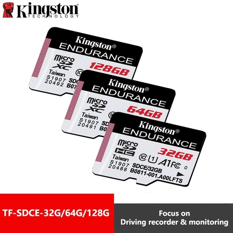 Cartão MicroSD Kingston De Alta Resistência Class10 64GB 32GB 128GB Memórias Micro SD FrDyUOzR