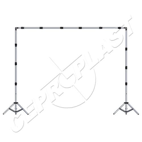 Suporte Fundo Infinito + 16 Presilhas Fotográfica + Bolsa+