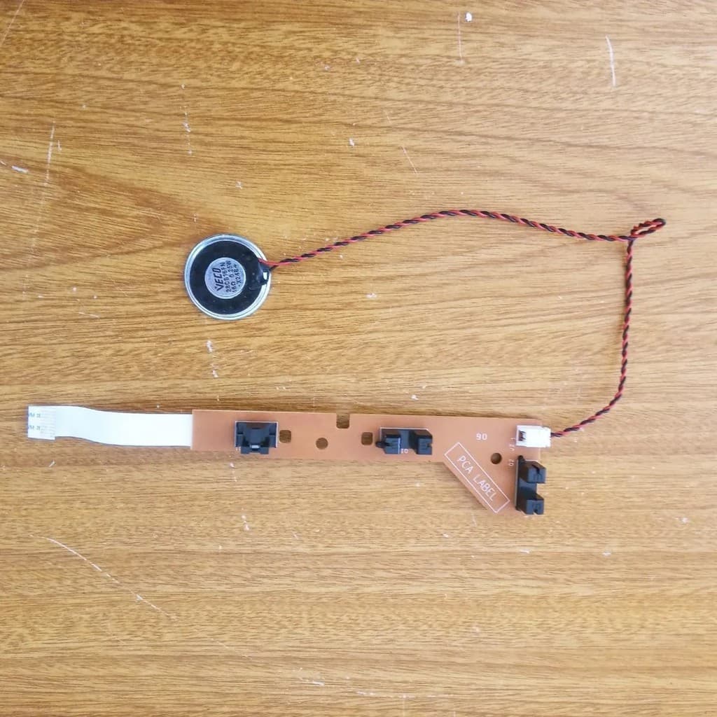 Placa Leitor Disco Encoder + Alto Falante Deskjet Hp Ia2646