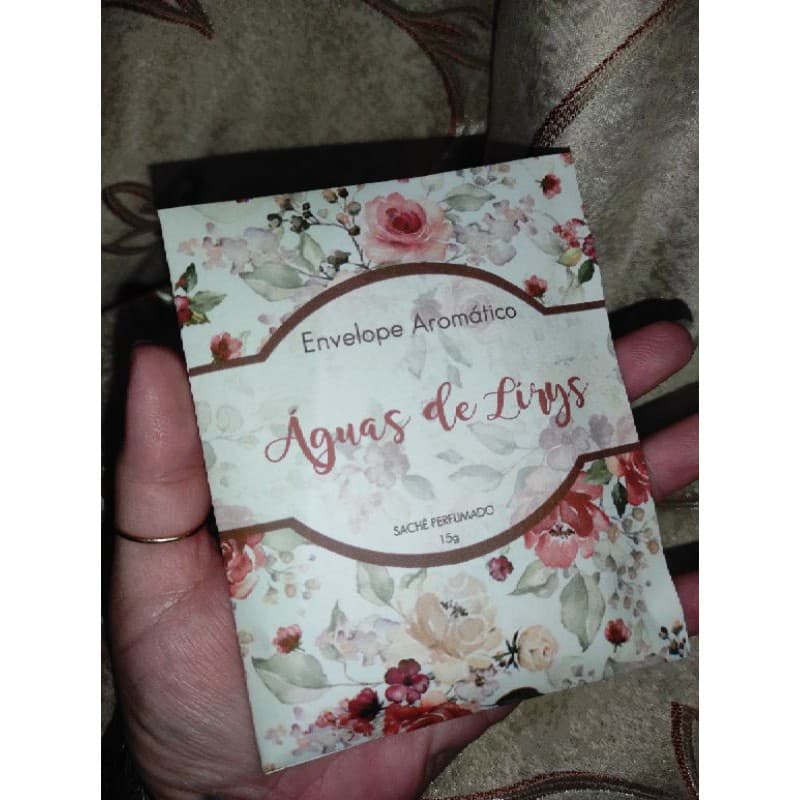 10 envelope aromático tipo sachê gaveta perfume amaciante