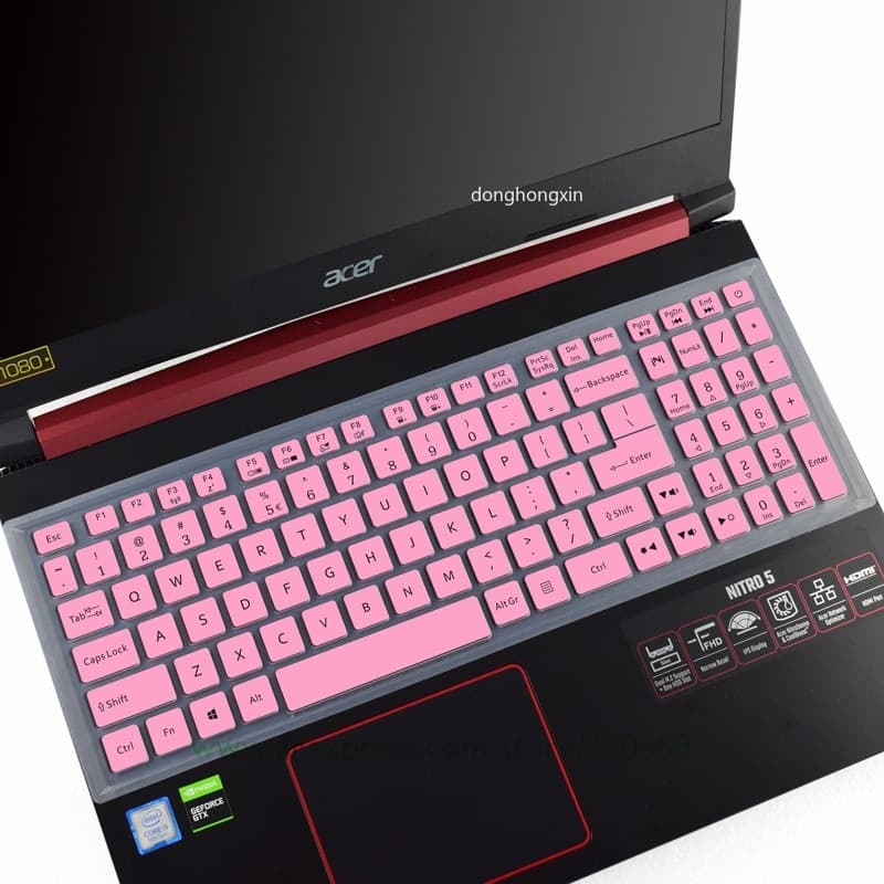 Capa De Teclado Para Acer AN515 i7-9750H 53/54 15.6 17.3 Nitro 5 AN515-45/43/44 AN515-54/55 AN517 53/51/52 NP515-51 7 AN715-Eua Protetor De Silicone Macio