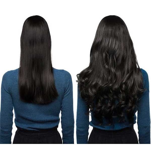 Cabelo Tic Tac Organico Peruca Aplique Mega Hair Ondulado WENG 70cm