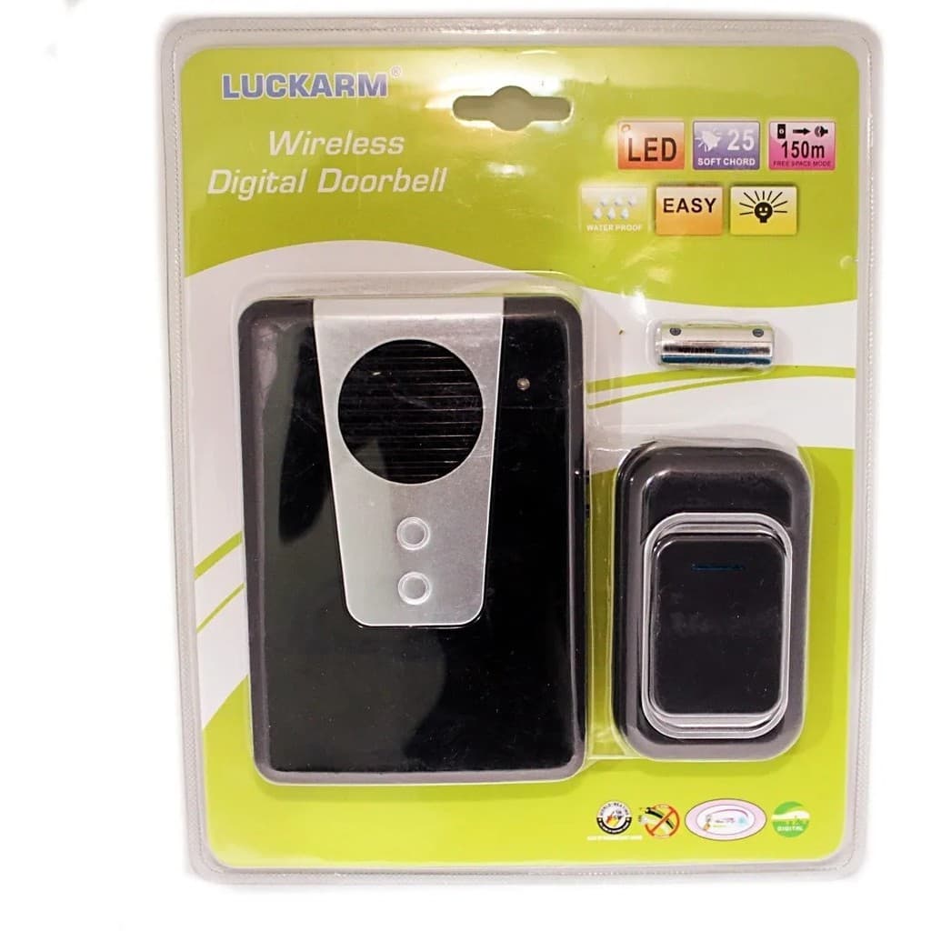 Campainha Sem Fio A Prova D'água 150m Residencial Comercial