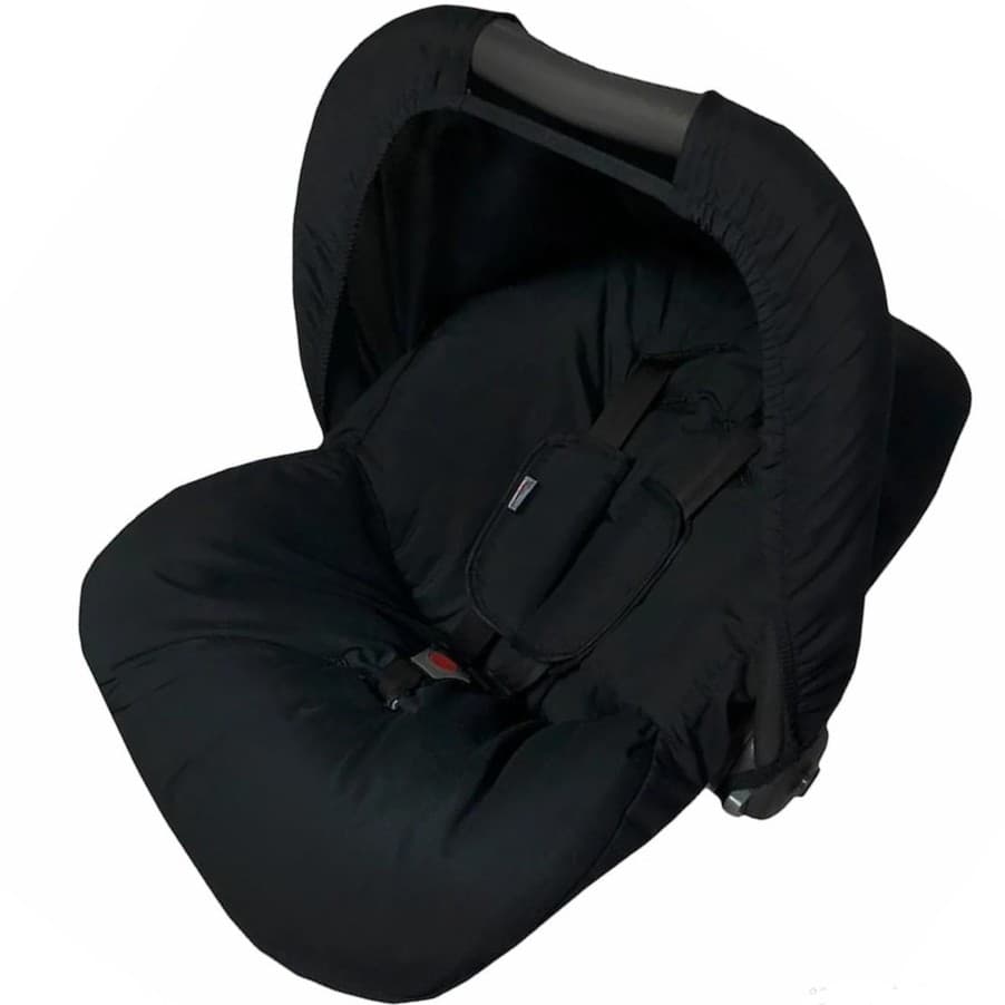 Capa Para Bebê Conforto + Capota/ Protetor De Sol + Protetor de Cinto