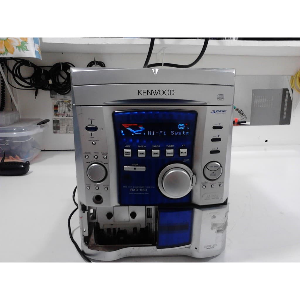 Placa Frontal Do Painel Som semp toshiba Rxd-553