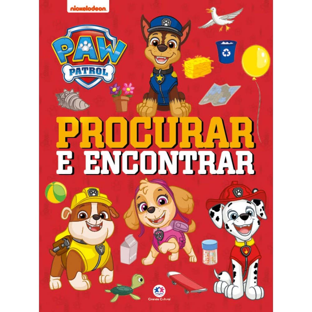 Livro - Patrulha Canina - Procurar e encontrar