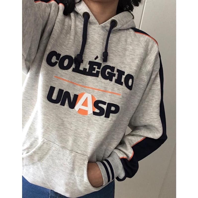 Blusão/casaco moletom Colégio Unasp - Edição Limitada