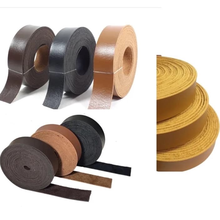 Tiras de couro ecológico de 1.3 metros de comprimento