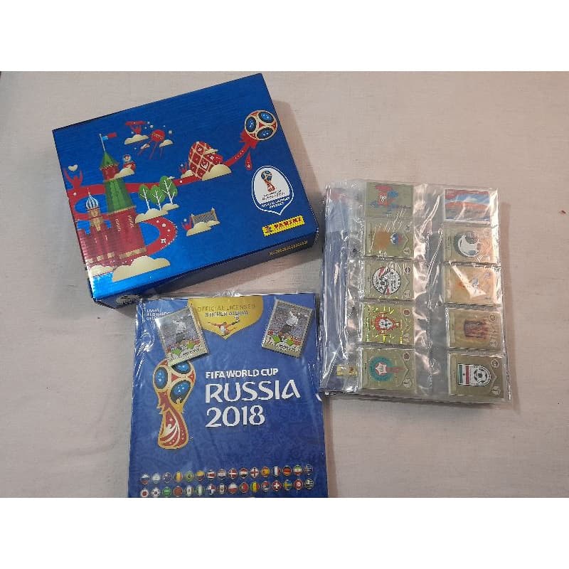 Figurinhas avulsas Copa 2018