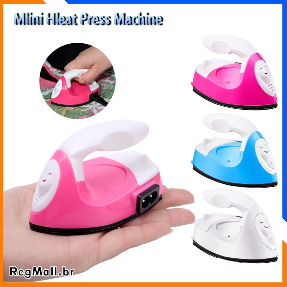 Mini Ferro Elétrico Portátil Para Artesanato / Itens De Costura