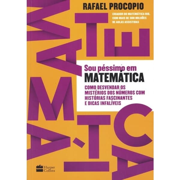 Livro - Sou Pessimo Em Matematica