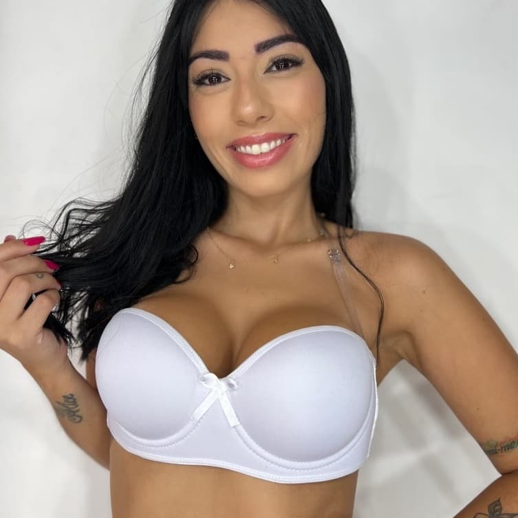 Tomara Que Caia Feminino Cropped sem Alça Com Bojo top Feminino Verão Confortável Barato