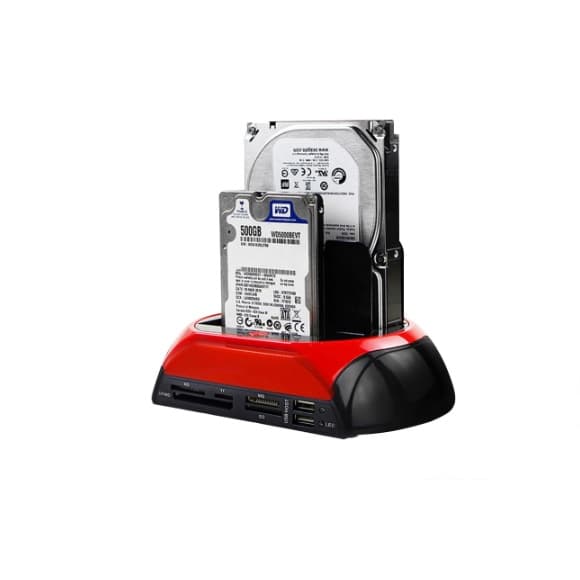 Dock Station Para Ssd E Hd Sata E Ide De 2,5 E 3,5 Bivolt