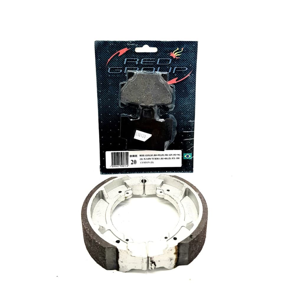 Pastilha De Freio Dianteira + Lona De Freio Rx 125