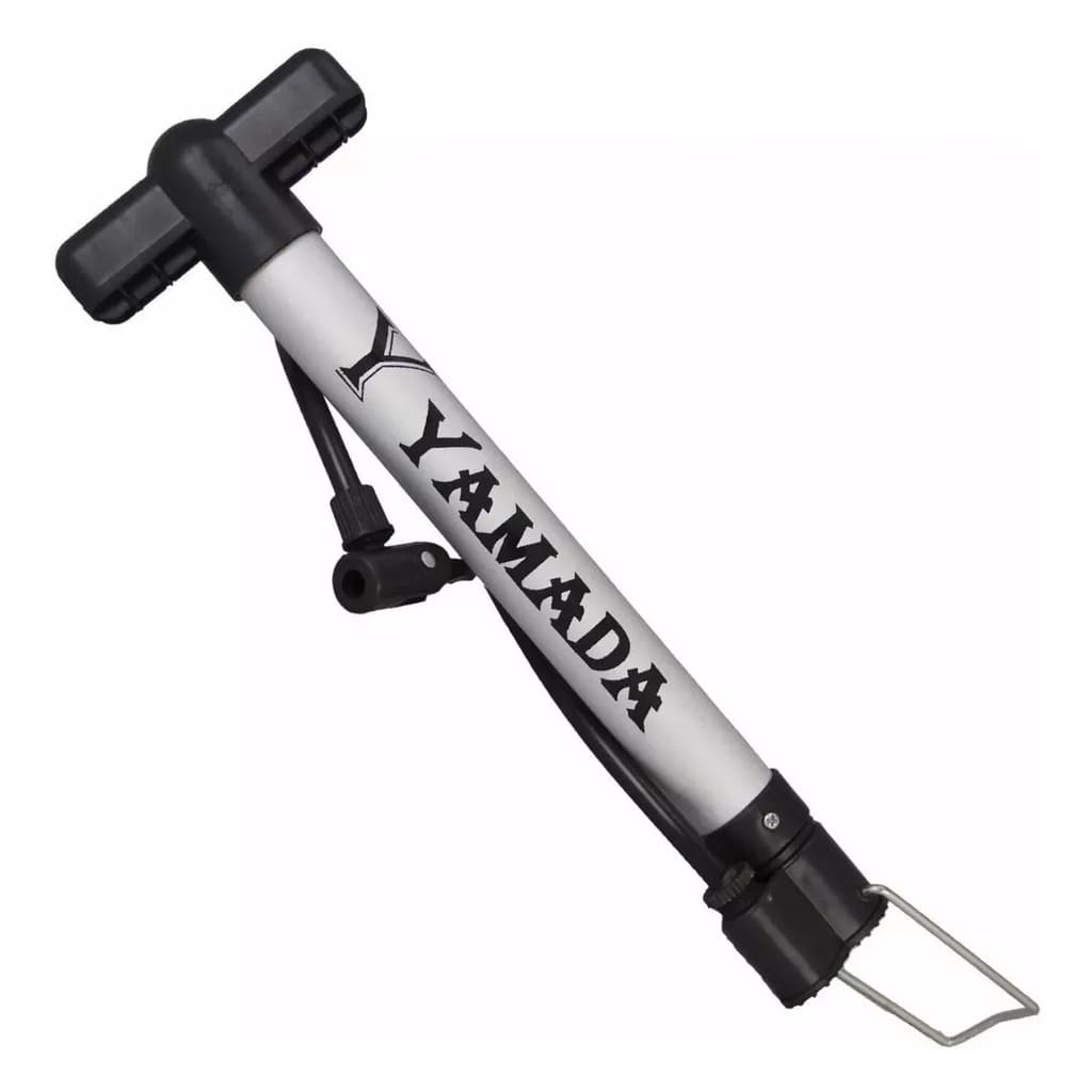 Bomba De Ar Para Bicicleta Yamada Alumínio Para Encher Pneu Bike 30cm