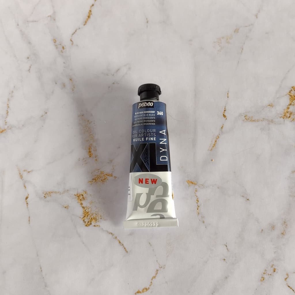 Tinta Óleo XL 37ml 360 Azul Negro Iridescente - Pébéo