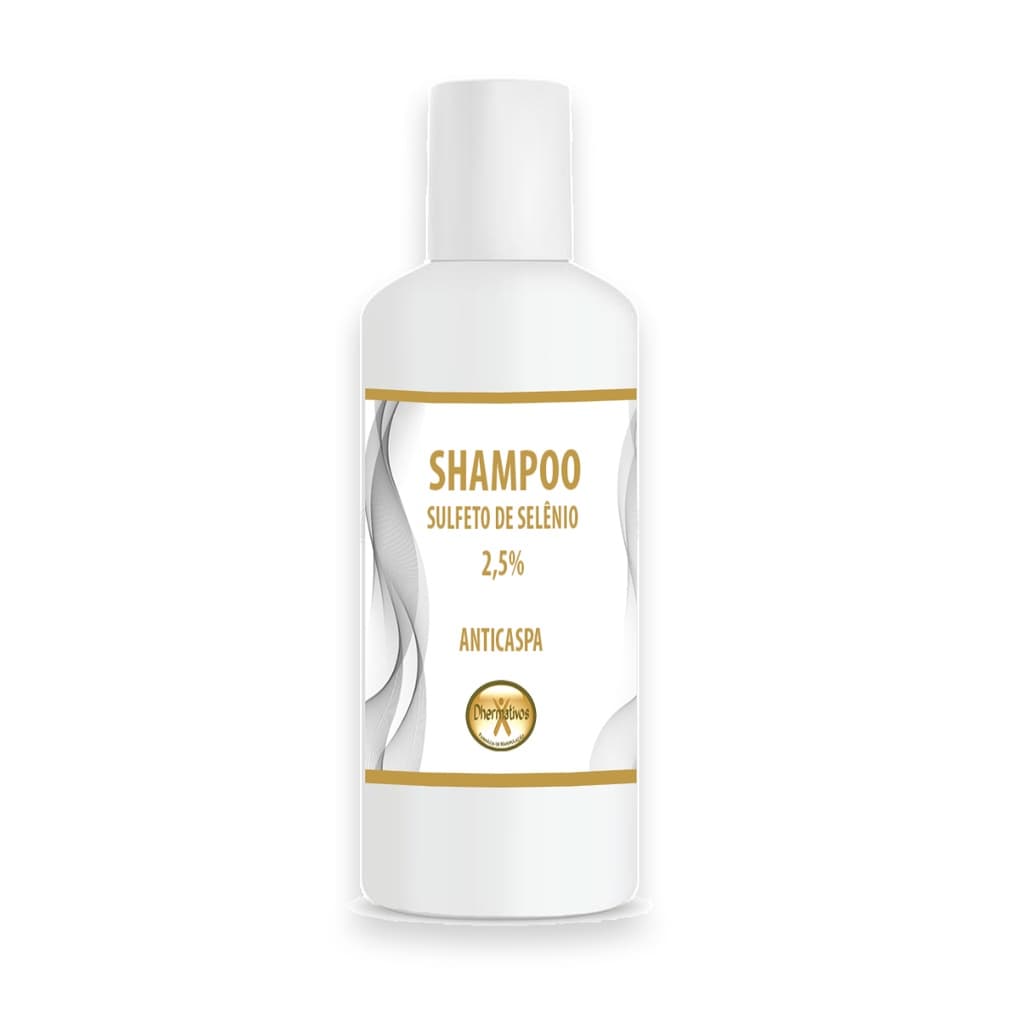 Shampoo De Sulfeto De Selenio 2,5% 200ml Anticaspa Seborreia