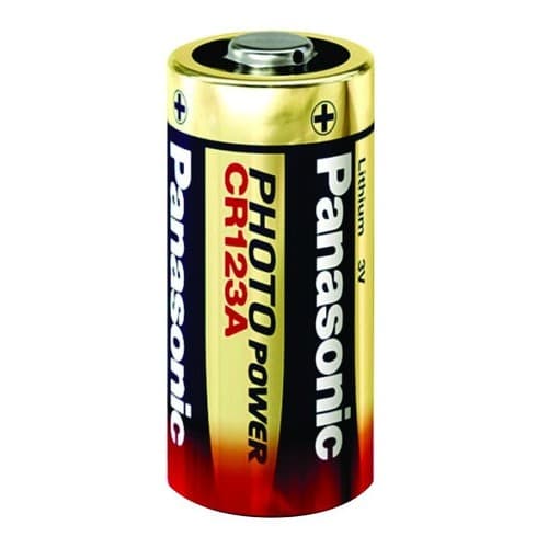 Bateria Pilha 3v Cr123a Photo - Lacrado Panasonic