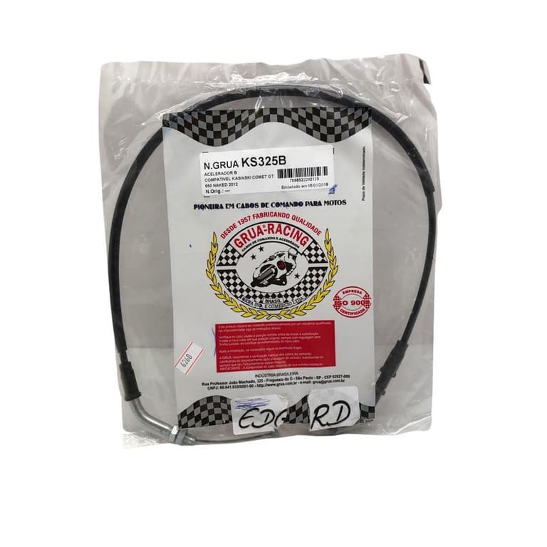 Cabo Acelerador B Comet Gtr 650 Até 2011 Carenada