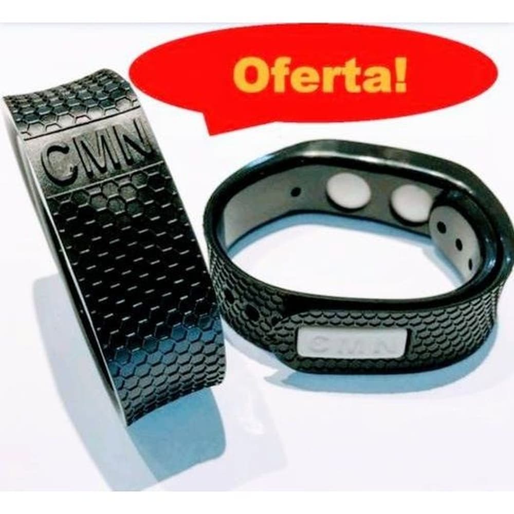 Pulseira Magnética Terapêutica Medicinal - 2 Unidades CMN