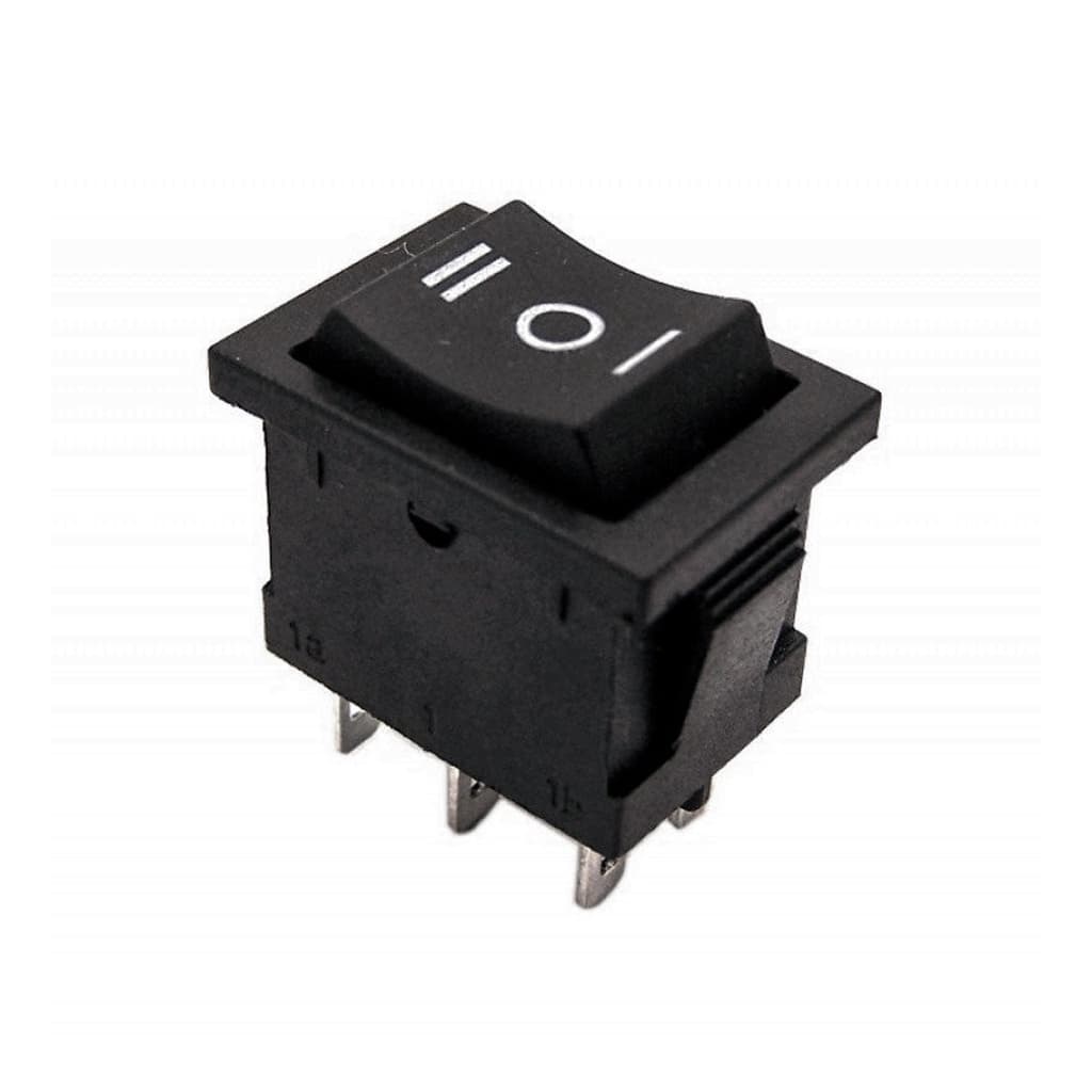 Botão Interruptor Com 3 Posições Terminais Moto Carro Gangorra