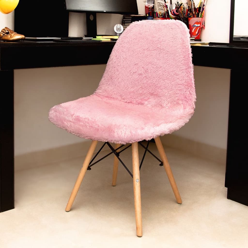 Capa para Cadeira Eames Botone Pelo Curto