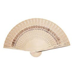 Leque de Madeira Japonês Oriental Lembrancinhas De Festa