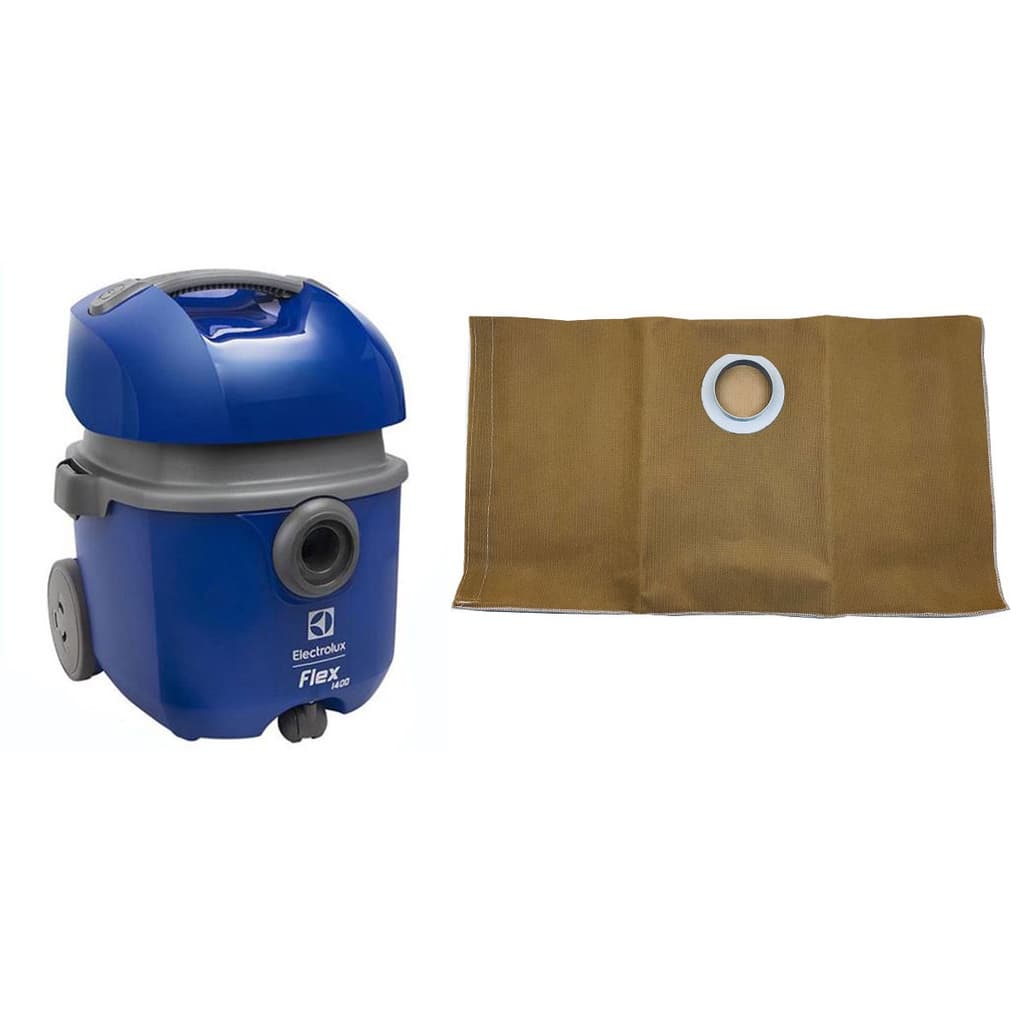 Saco Reutilizável Aspirador Electrolux Flex 1400 FlexN FlexS