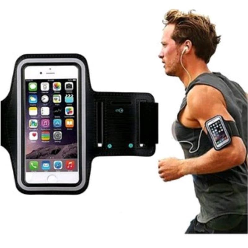 Braçadeira Esportiva Suporte de Braço para Celular 5.5 Polegadas Para Academia/Corrida