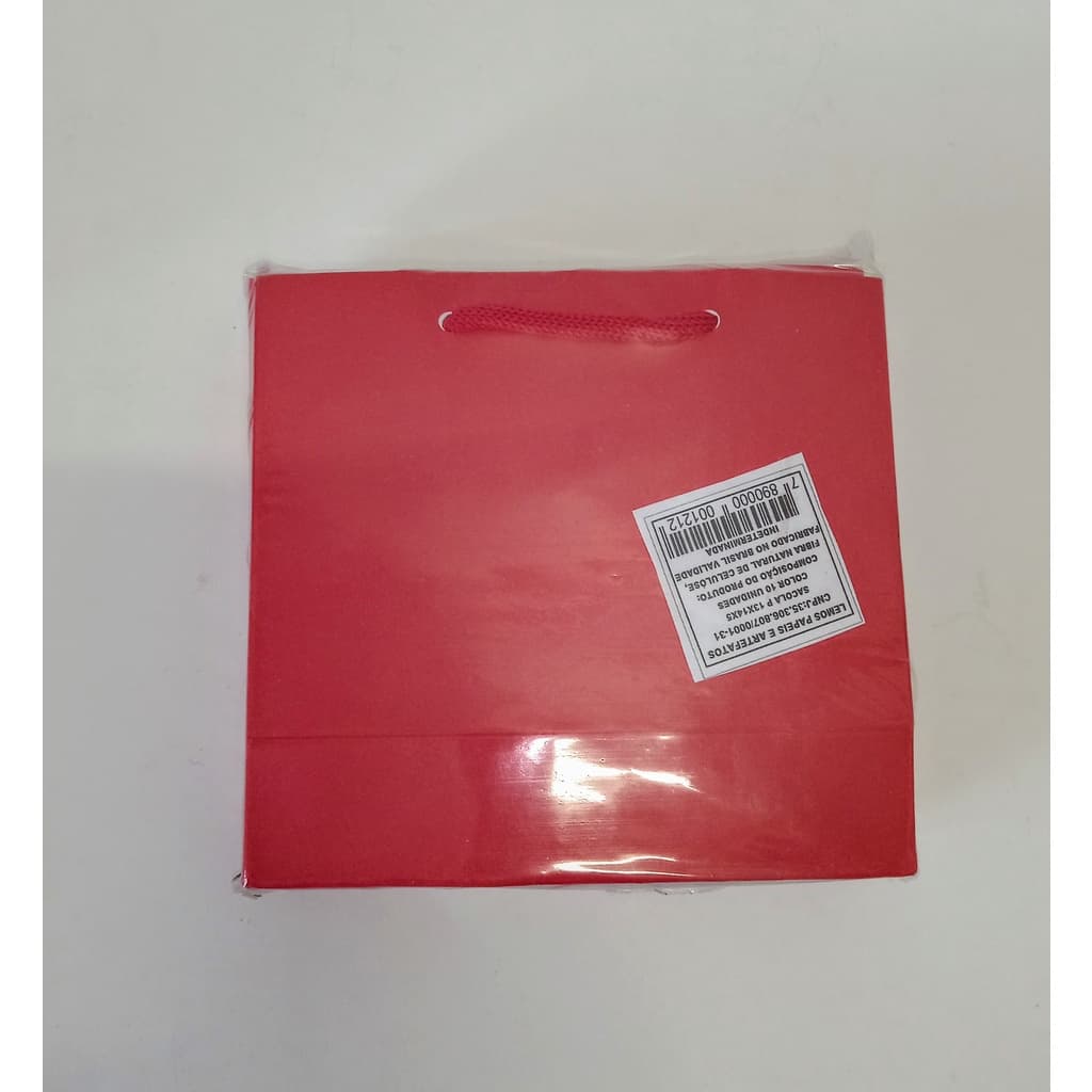 Sacola P 13x14x5 Pacote Com 50 Unidades
