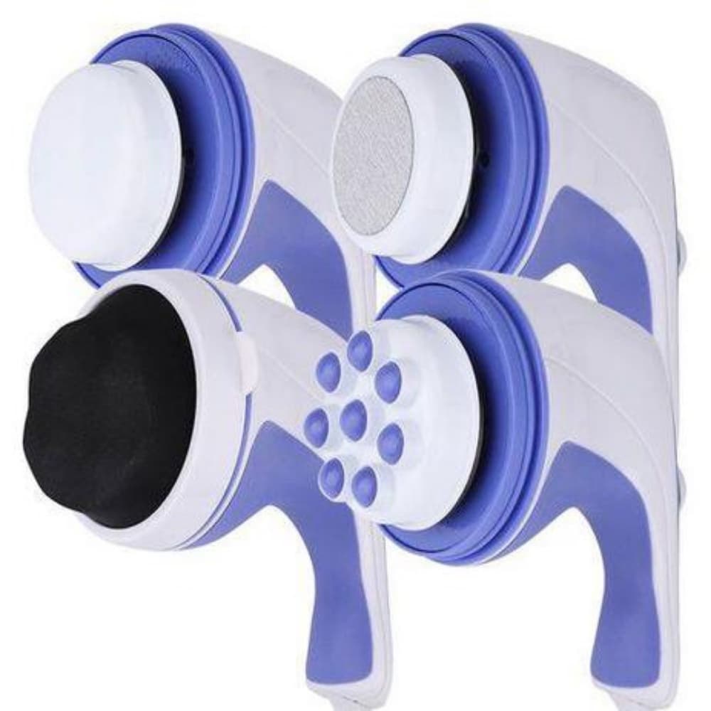 Aparelho de Massagem Orbital 4 Discos Modelador Drenagem Reduz Medida Celulite Retenção Profissional