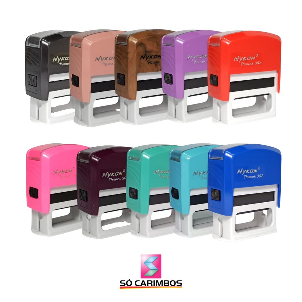 Carimbo Automatico Nykon 302 Personalizado