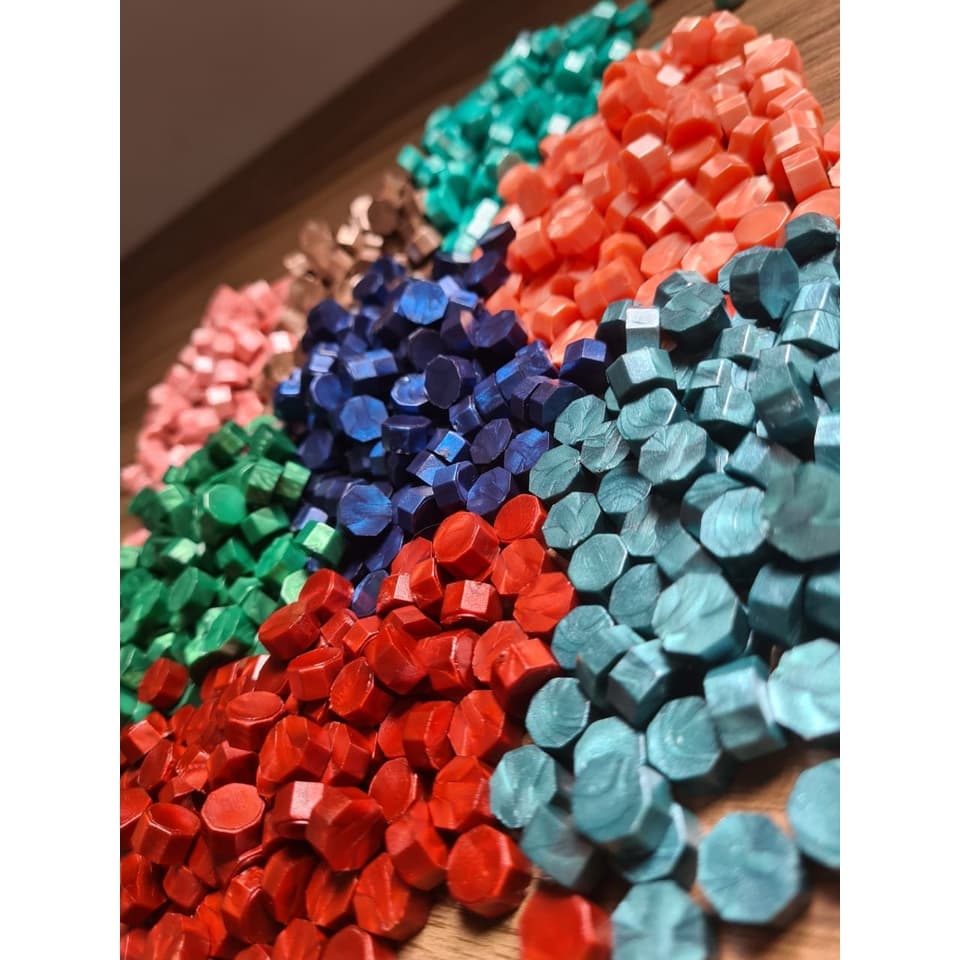 Cera para lacre Pacote com 100 unidades - Para Sinetes, cartas carimbo Vintage  Lacre de cera