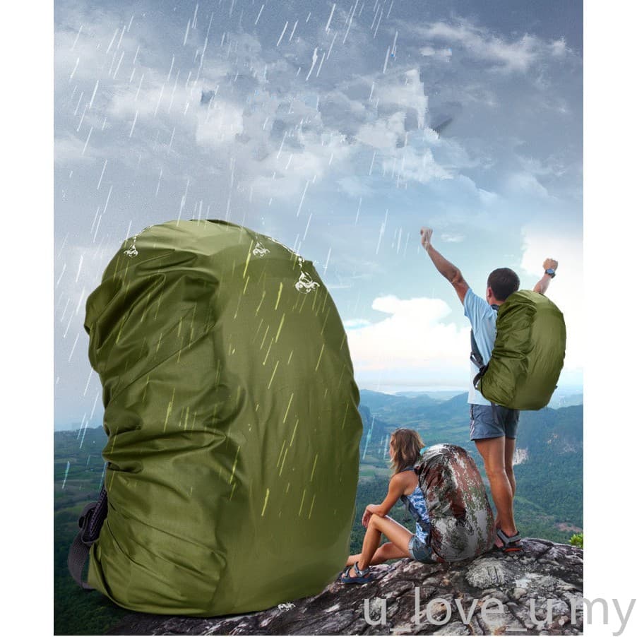 Capa De Chuva À Prova De Pó 35l -80l Para Mochila / Mochila Traval / Acampamento / Caminhada 35l / 45l / 60l / 70l / 80l