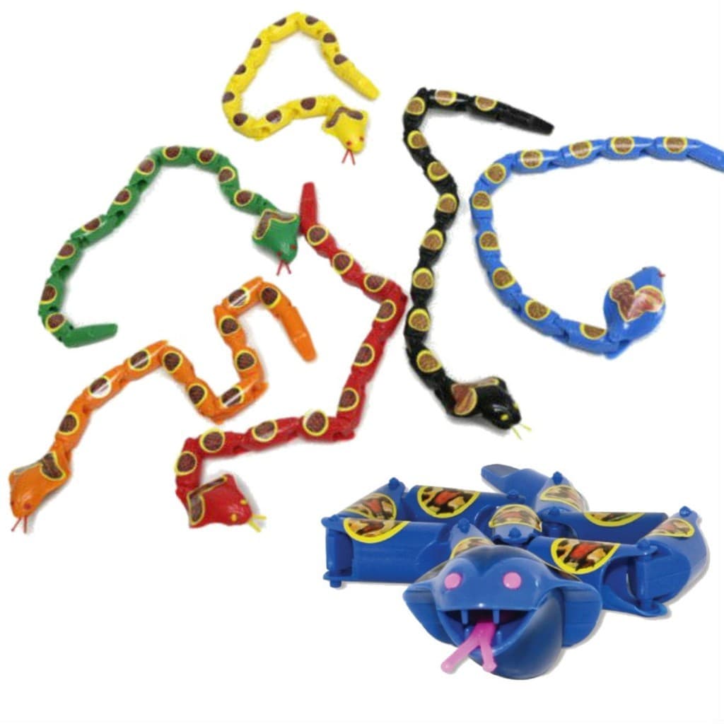 Cobra Maluca Articulada Brinquedo cascavel naja minhoca cobrinha