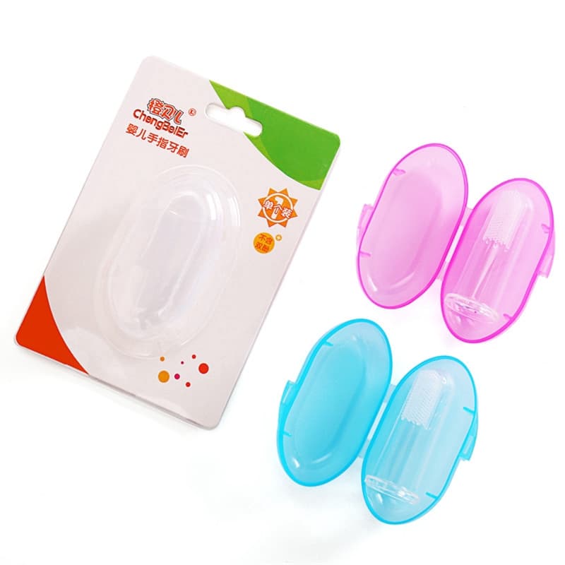 Escova De Dentes De Silicone Para Criança Recém-Nascida