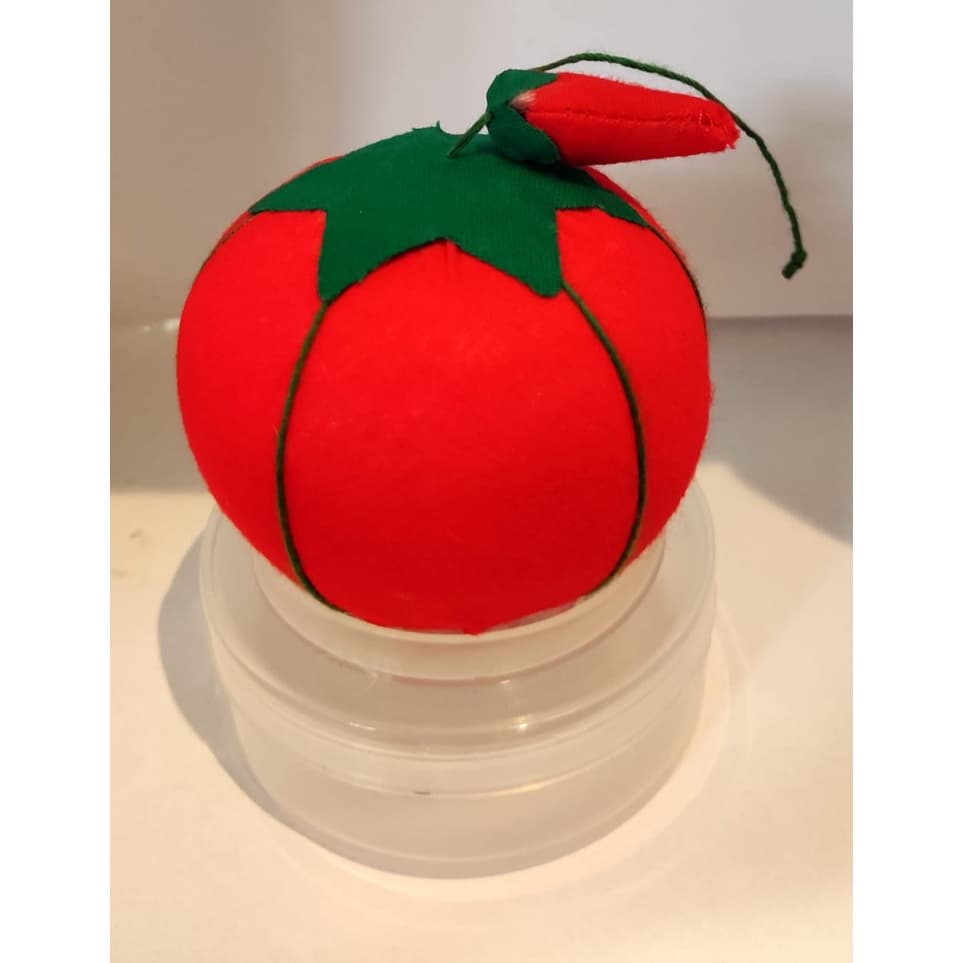 Alfineteira de mesa com porta alfinete