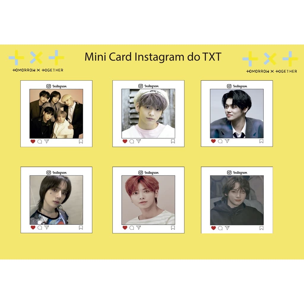 Mini Card Instagram - TXT