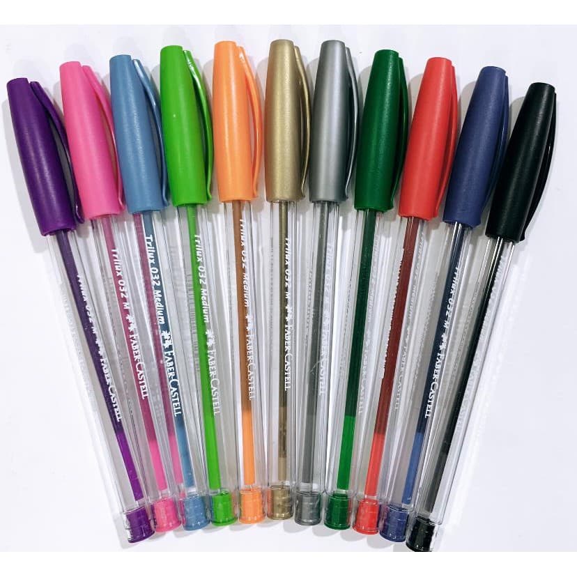 Kit 11 canetas trilux FABER-CASTELL